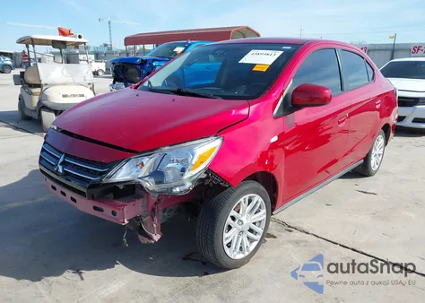 2024 Mitsubishi Mirage G4 Black Edition/Es/Le from USA, damaged, VIN ML32FUFJ6RHF00585